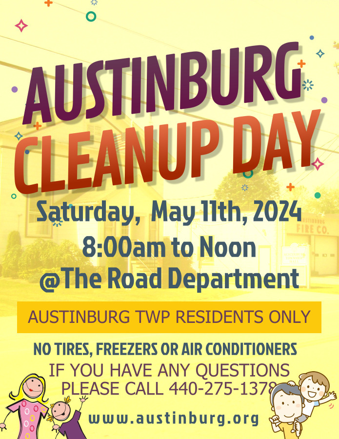 Austinburg Cleanup Day Austinburg Township, Ohio